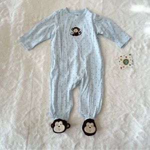 NWT Little Me Snap-Up Sleep & Play